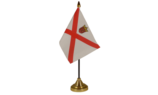 Jersey Table Flags